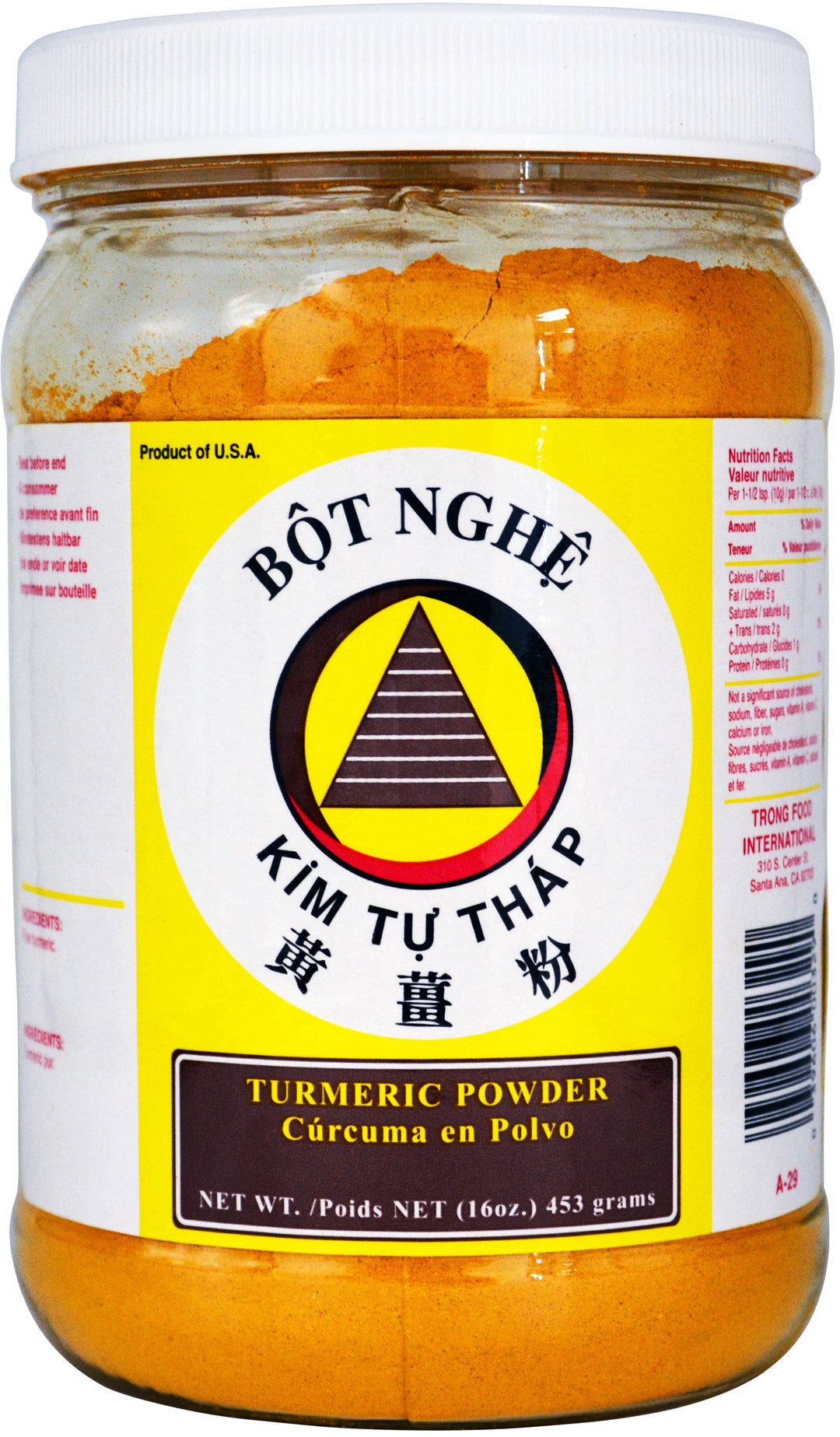 BOT NGHE TURMERIC KTT | 12 x 16oz