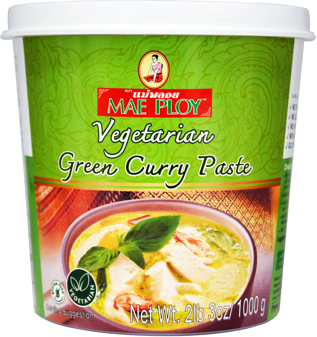 VEGAN100% GREEN CURRY PASTE MAE PLOY | 12 x 35oz
