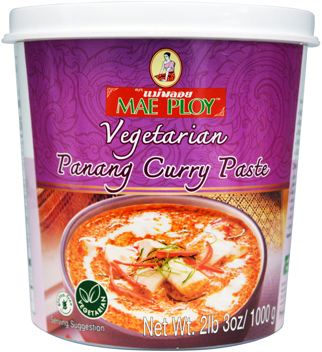 VEGAN100% PANANG CURRY PASTE MAE PLOY | 12 x 35oz