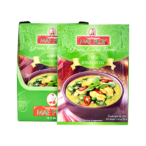 GREEN CURRY PASTE SACHET | 12 x 1.76oz