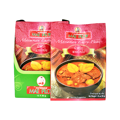MASAMAN CURRY PASTE SACHET | 12 x 1.76oz