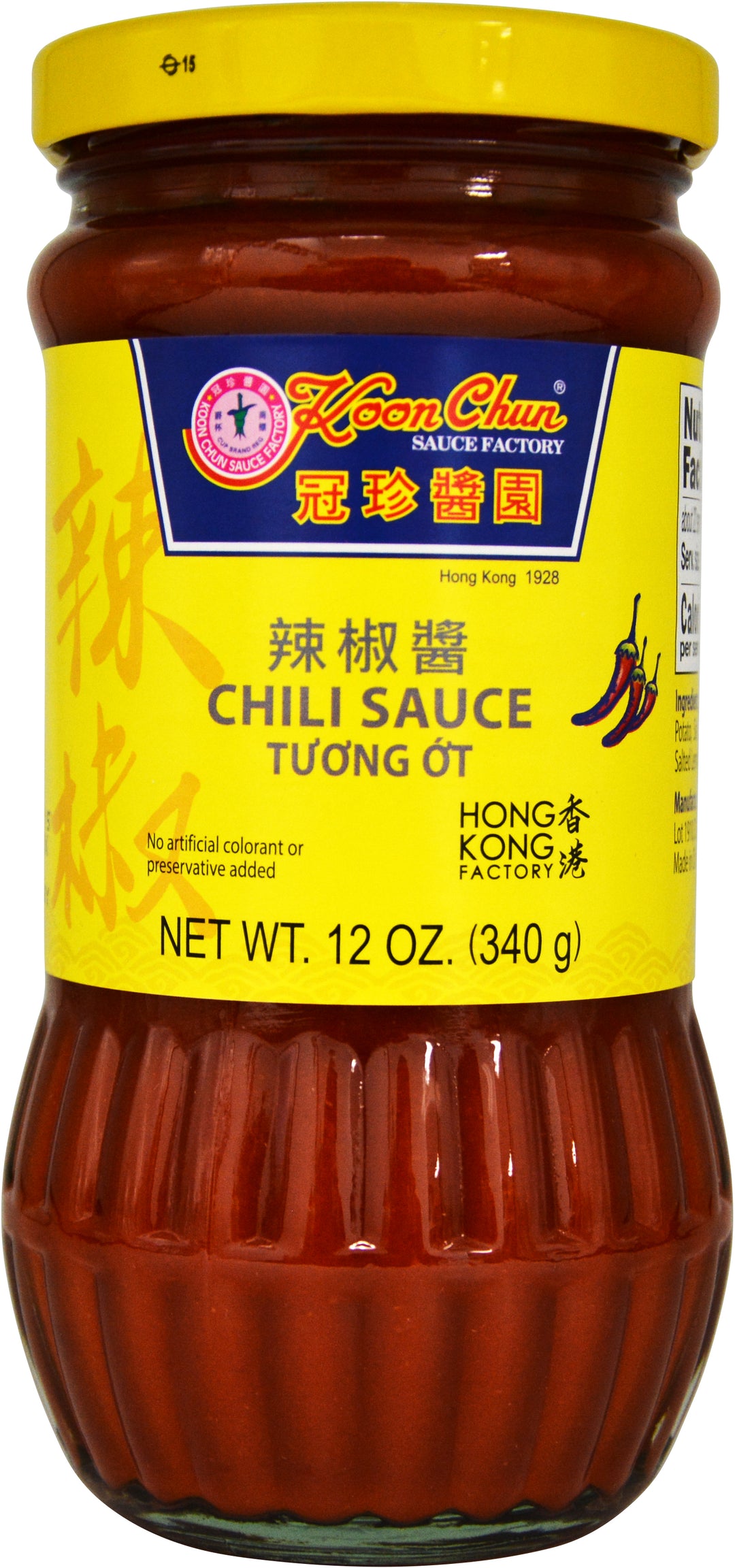 CHILI SAUCE(GLASS) | 24 x 12oz