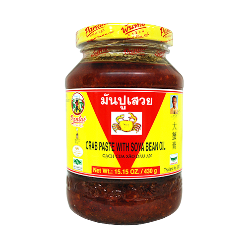 CRAB PASTE WITH  SOYA BEAN OIL