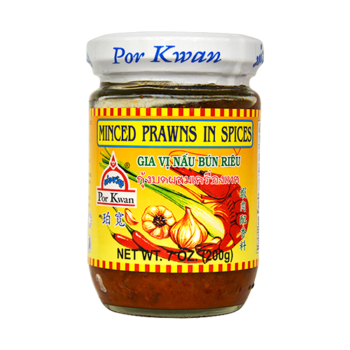 MINCED PRAWN SPICY GLASS PK | 24 x 7oz