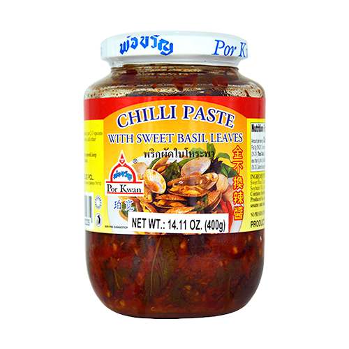 CHILI PASTE SWEET BASIL PK | L24 x 16oz