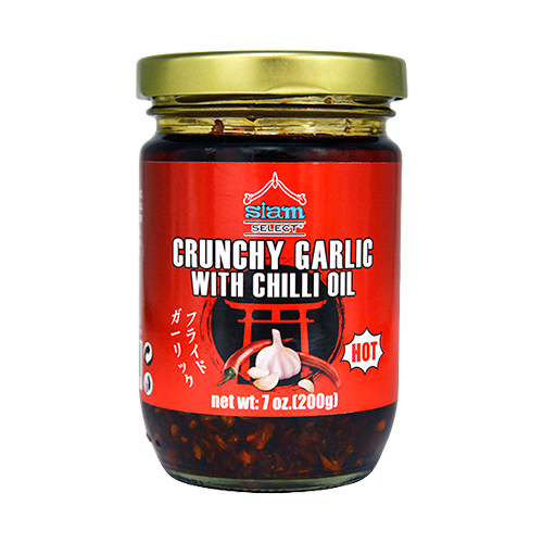CRUNCHY GARLIC WITH CHILI OIL (HOT) | 24 x 7oz